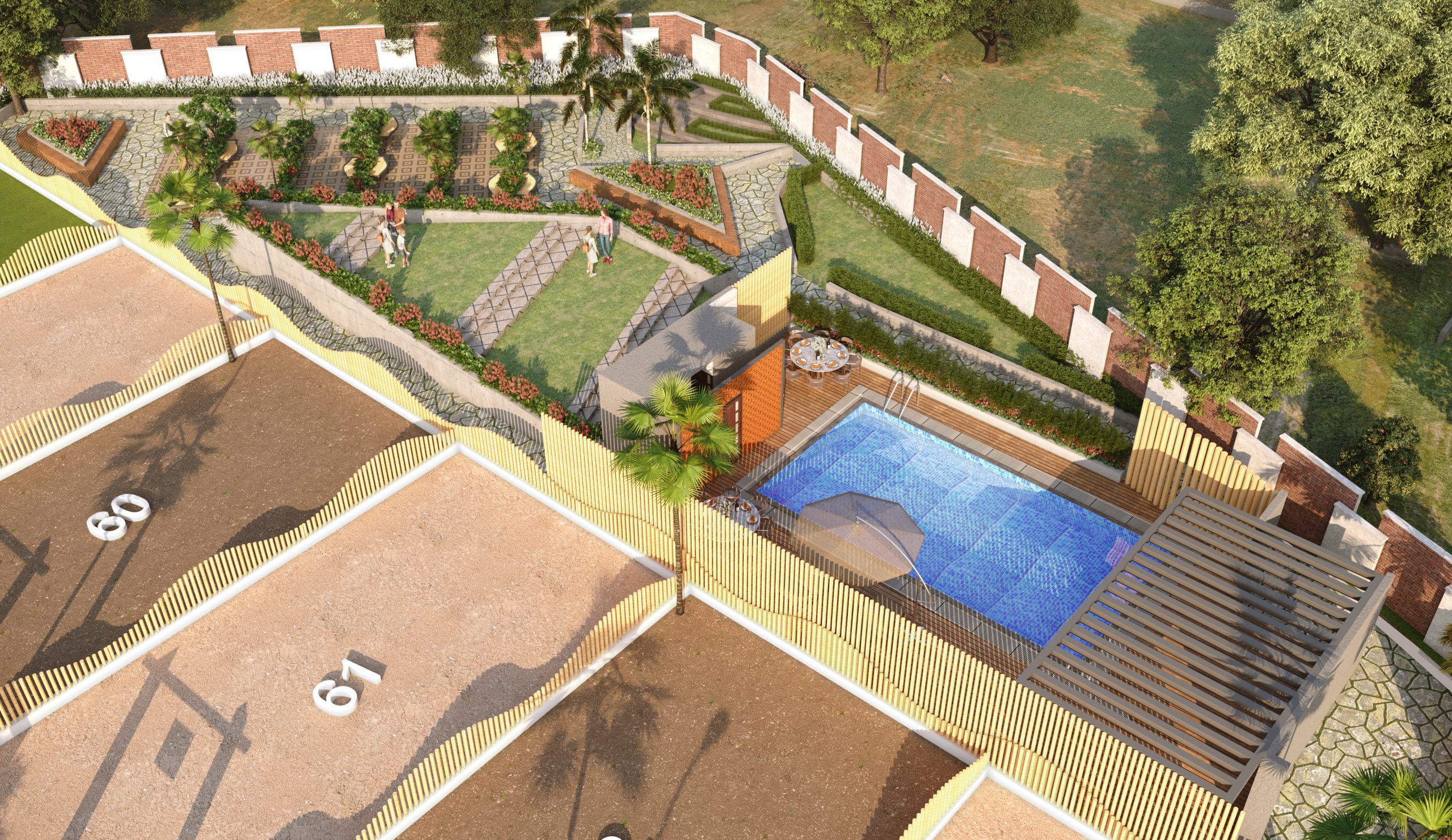SHEETAL VIHAR POOL VIEW